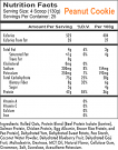 label nutrition information