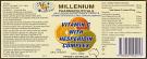 millenium pharmaceuticals vitamin c label