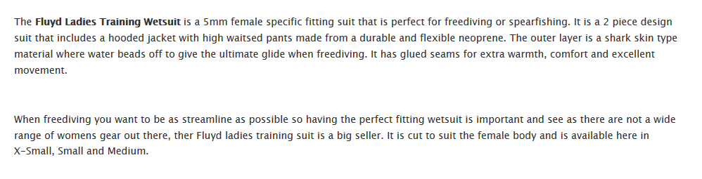 fluyd training suit ladies