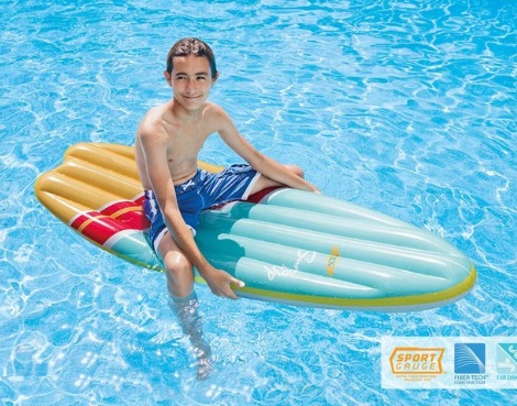 boy-child floating for fun