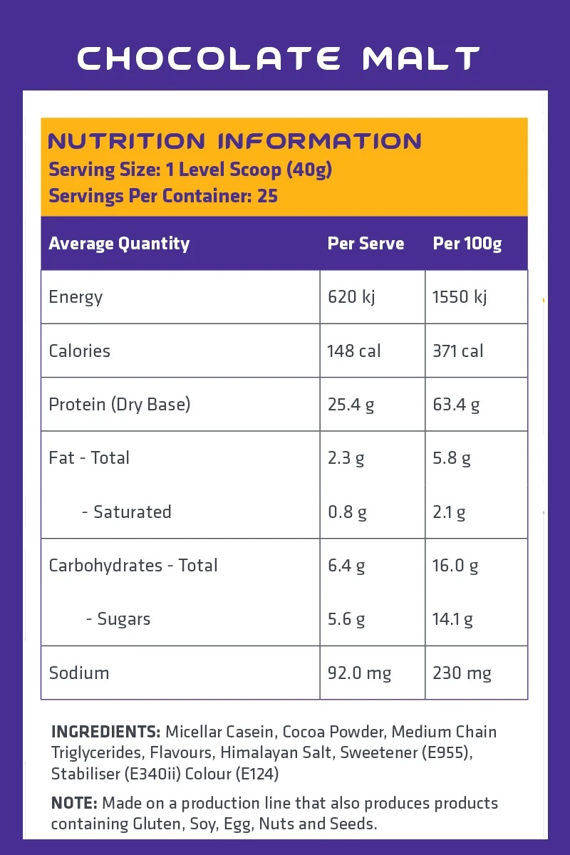 Chocolate Casein Custard