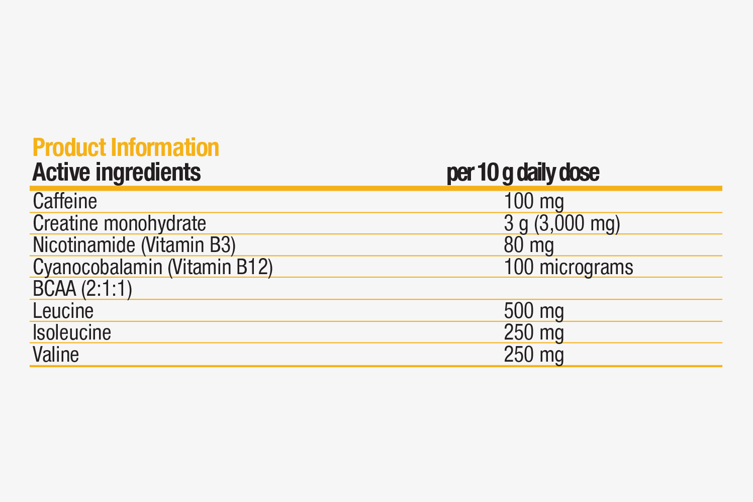 K-os ingredients