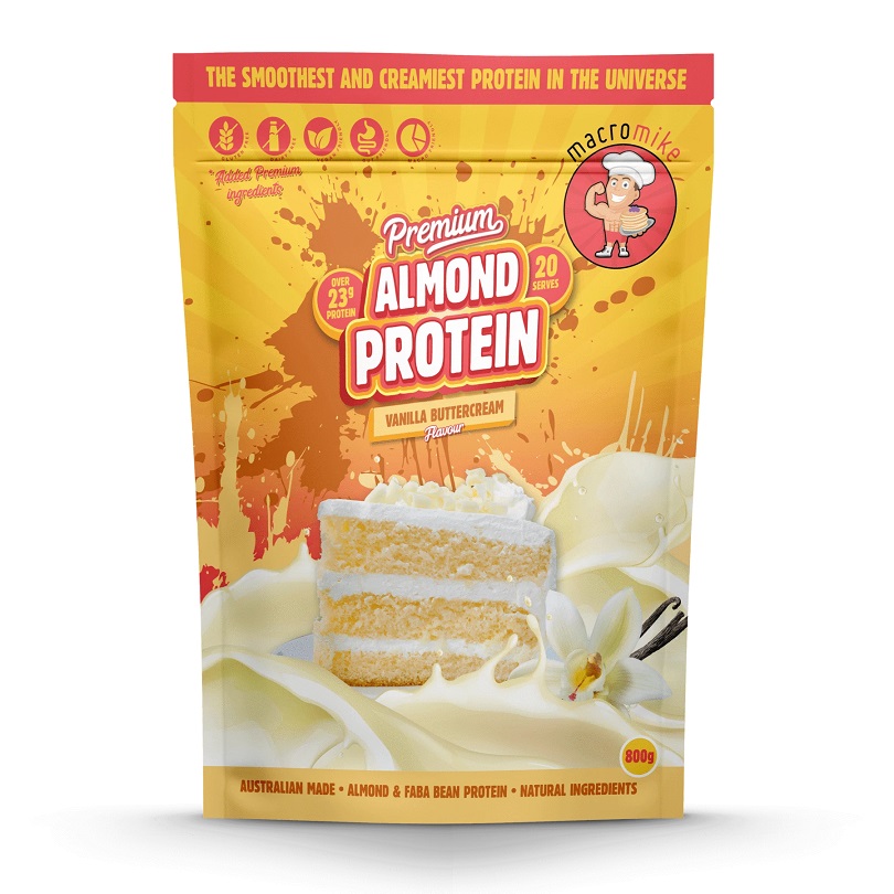 Macro Mike Almond Protein Vanilla