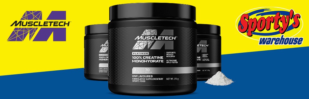 creatine powder banner