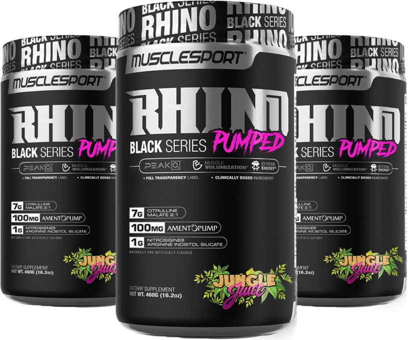 rhino pumped pre workout