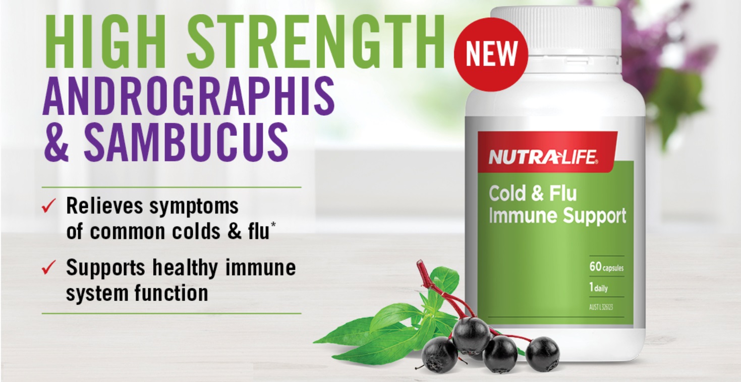 Nutra-Life immune support banner