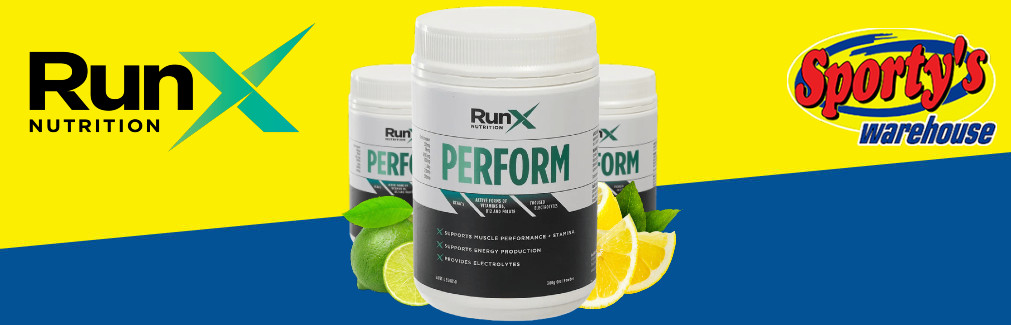 RunX Nutrition Banner