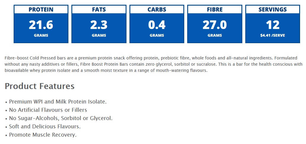 nutrition panel