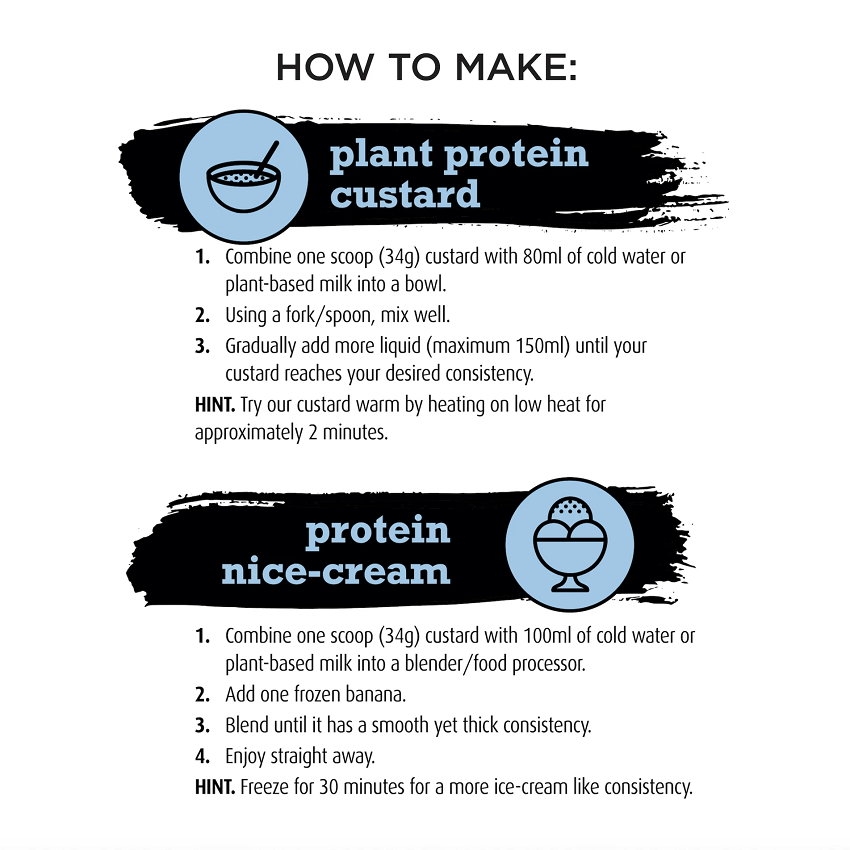 Protein Custard Directions