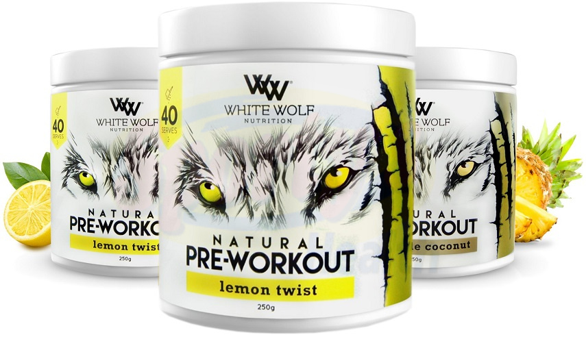 white wolf pre workout banners