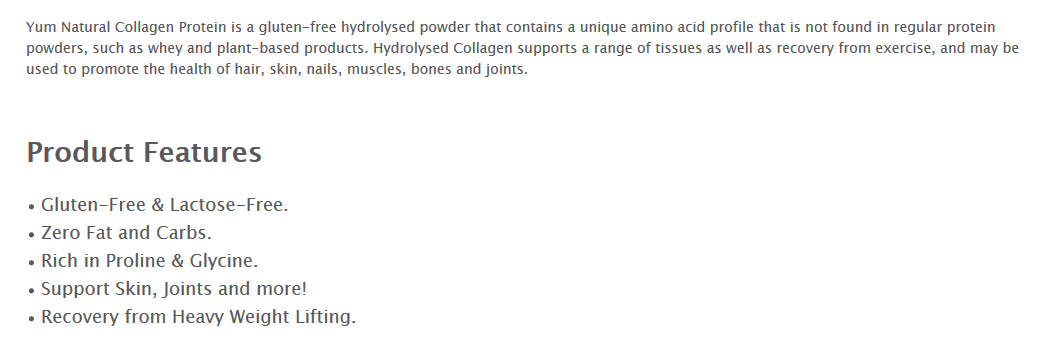 Collagen Protein Powder