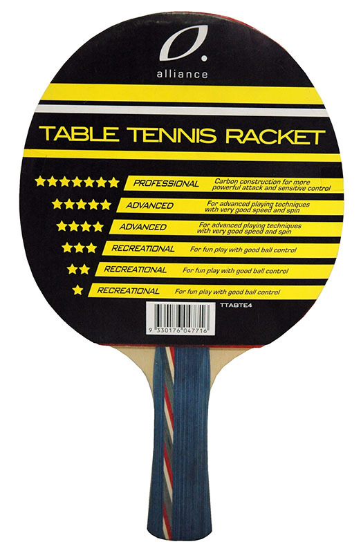 ALLIANCE ECLIPSE 4 STAR TABLE TENNIS BAT