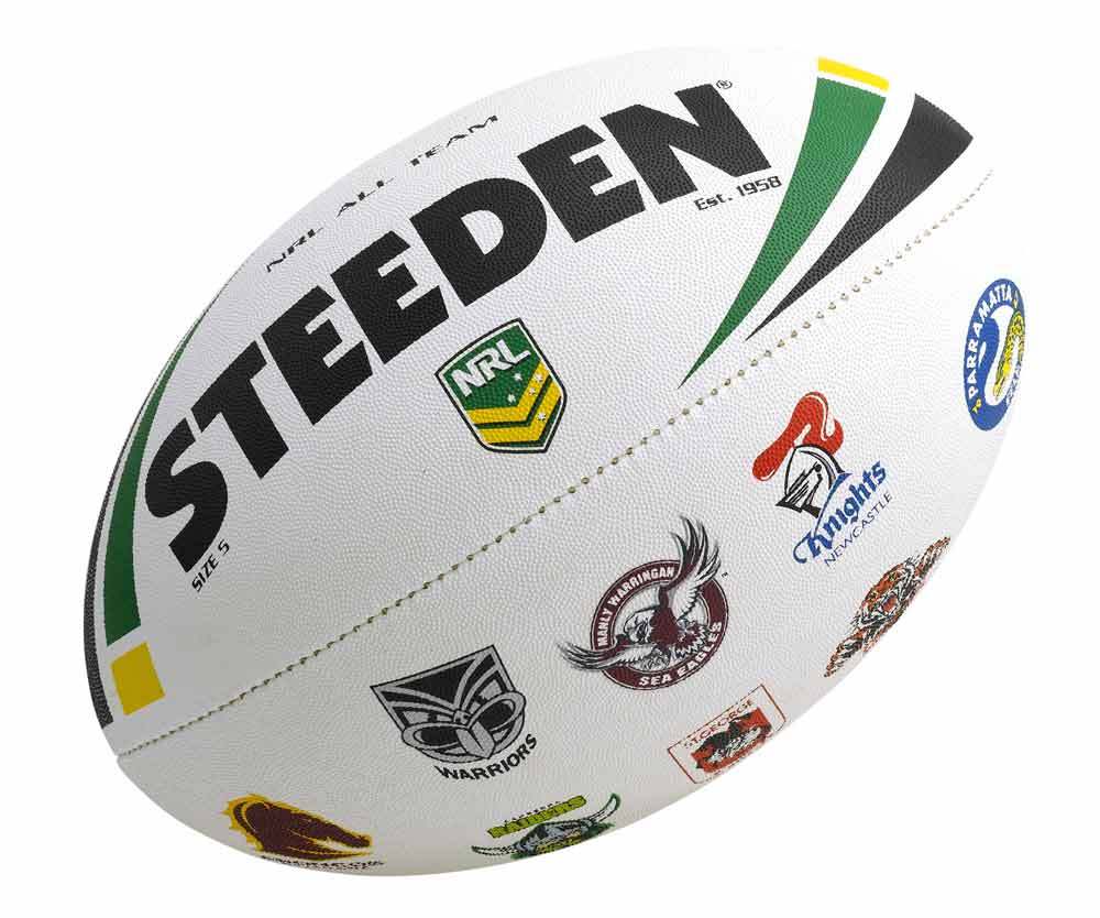 Steeden NRL All Team Logo Football