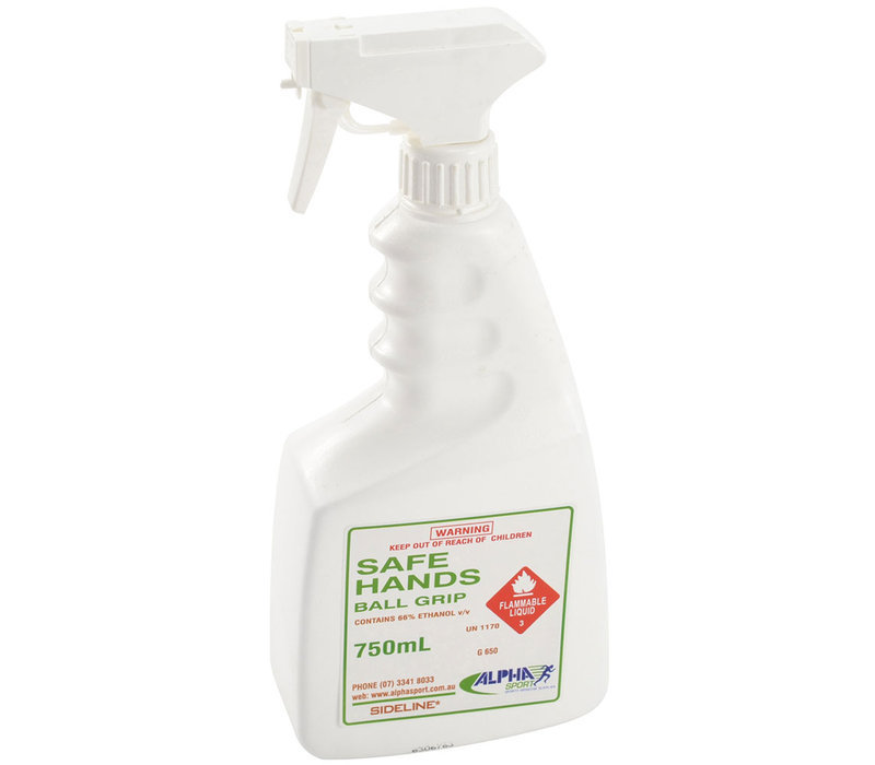 Sideline Grip Spray Safe Hands 750ml