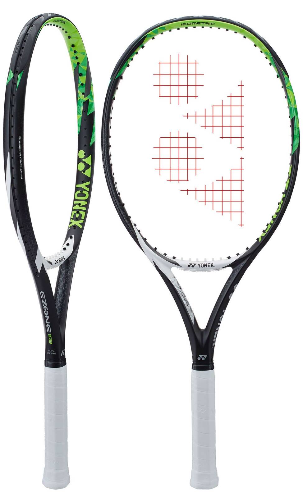 Yonex Ezone 108 Lime Tennis Racquet [Size: Grip  L2 - 4 1/4]