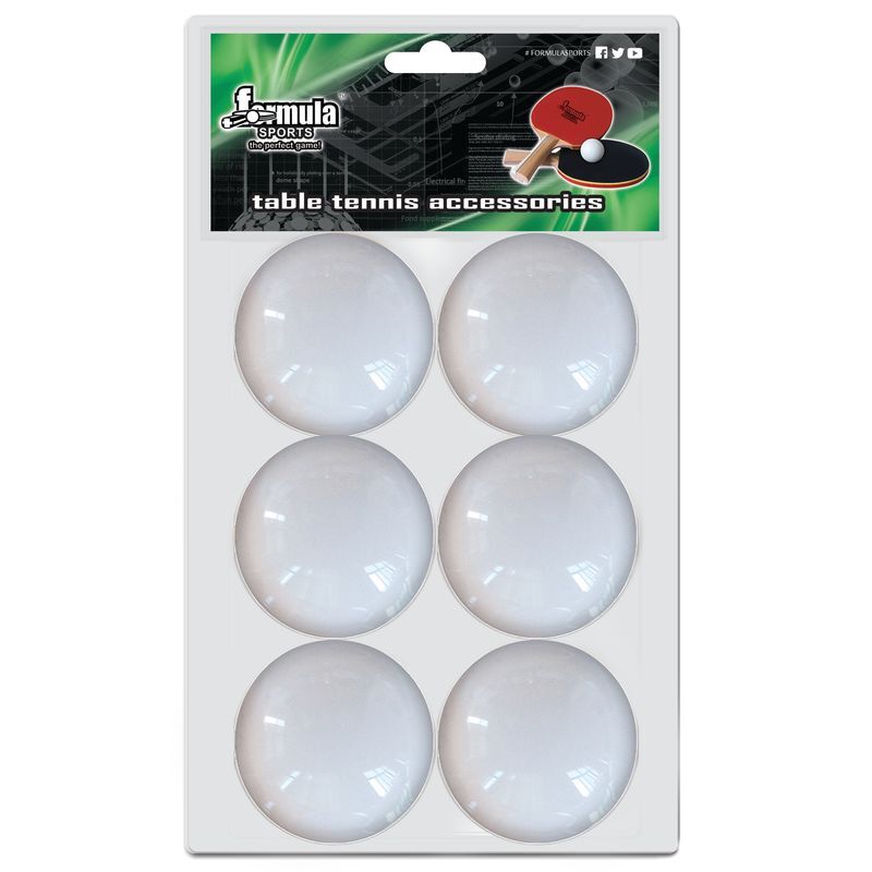 Formula 1 Star White Table Tennis Balls