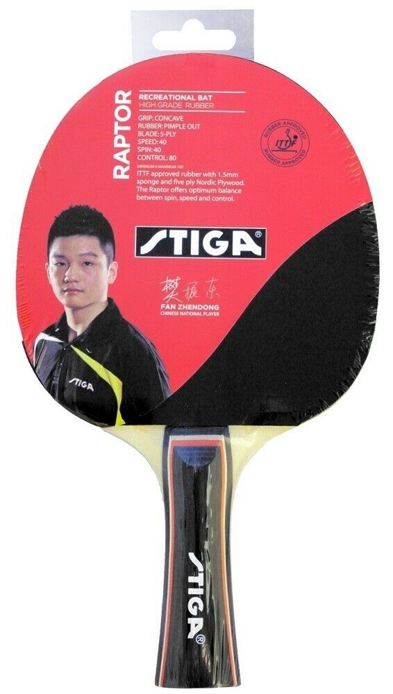 Stiga Raptor Table Tennis Bat