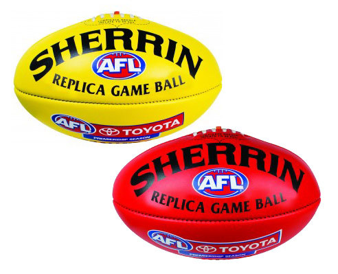Sherrin Replica Game Ball Aussie Rules Football