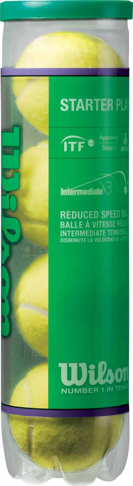 Wilson Starter Green 4 Ball Tennis Ball