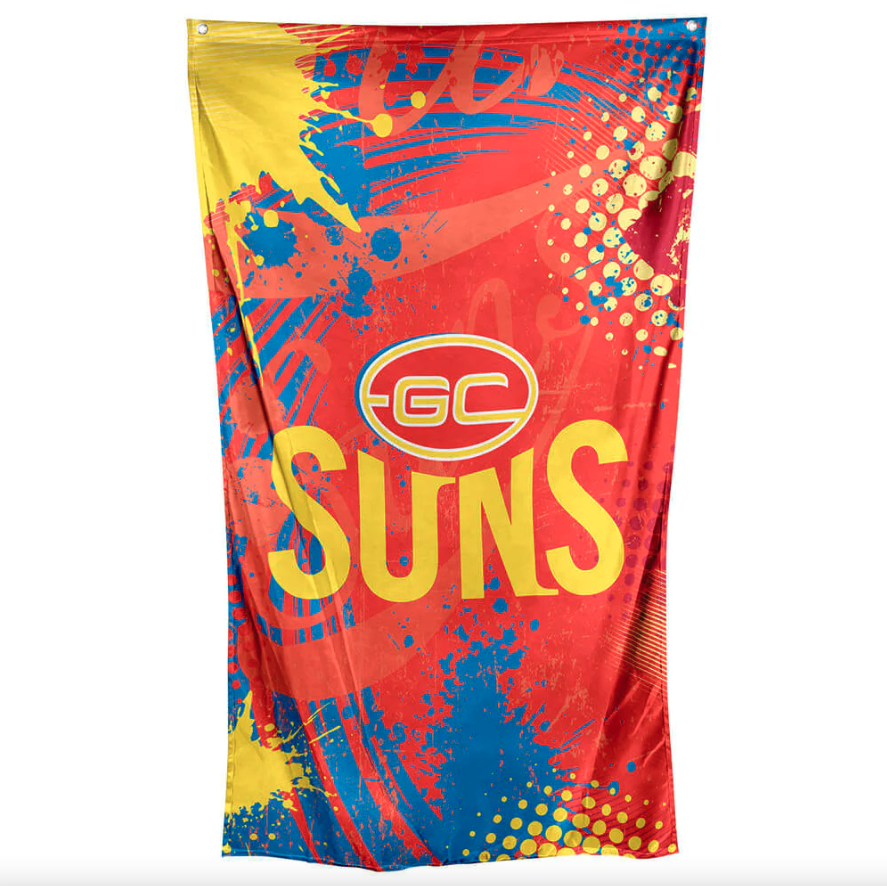 AFL Cape Flag Gold Coast Suns