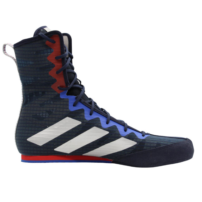 Adidas Box Hog 4 Boxing Boots Legend Ink Silver Grey