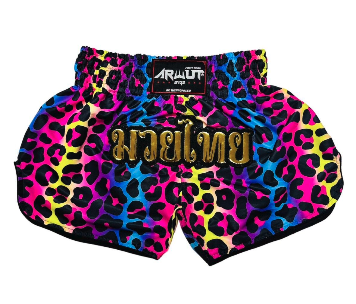 Arwut 'Rainbow Leopard' Muay Thai Shorts Arwut 'Rainbow Leopard' Muay Thai Shorts