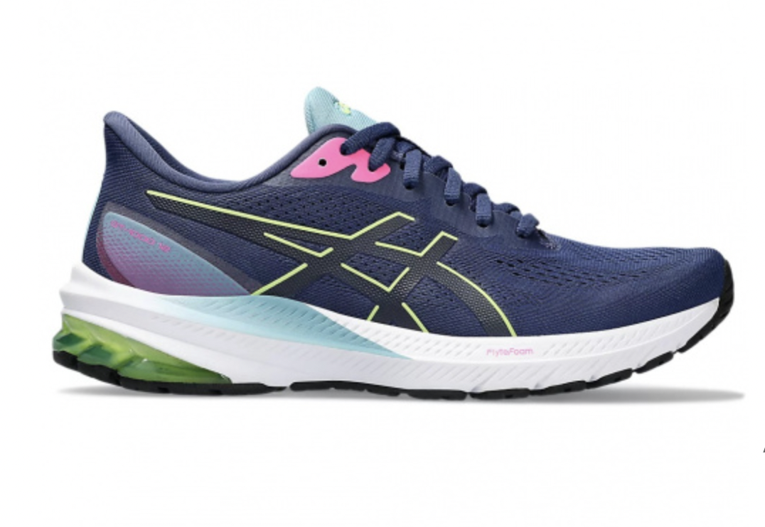 Asics GT-1000 12 | Womens | Blue Pink Green