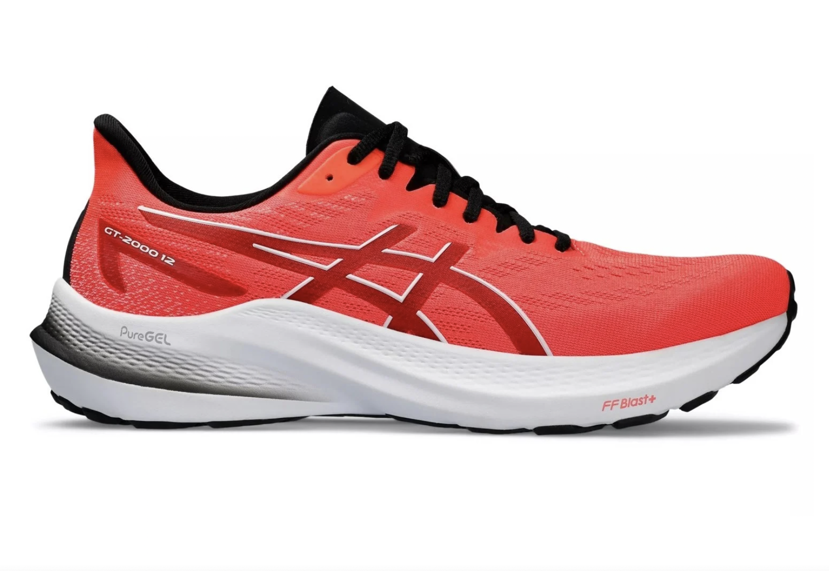 Asics GT-2000 12 | Mens | Sunrise Red White