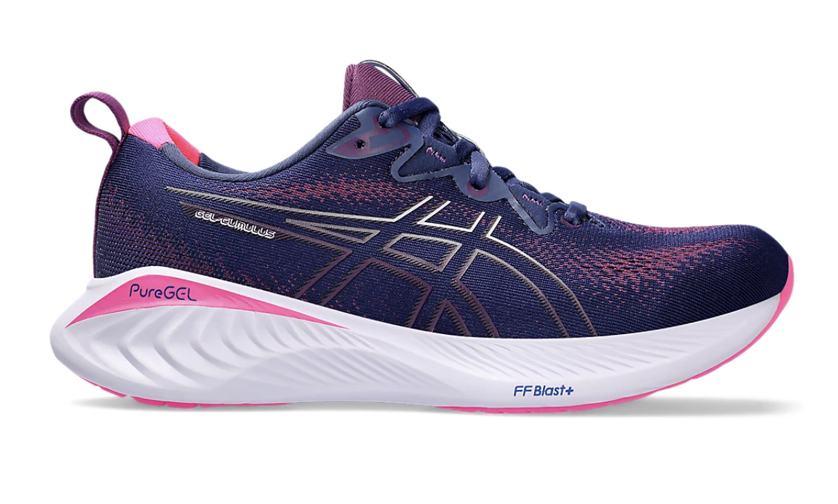 Asics Gel-Cumulus 25 D | Womens | Deep Ocean Lilac Hint