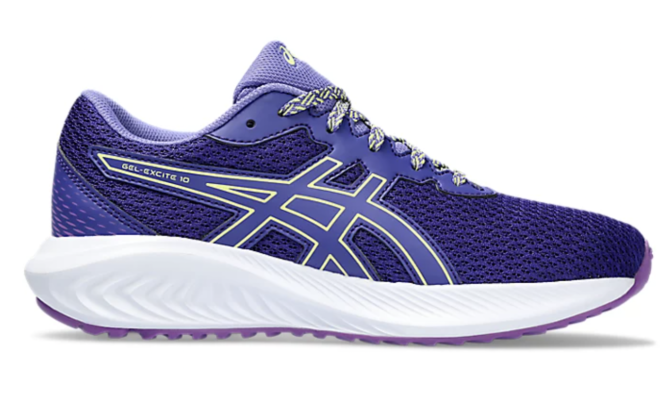 Asics Gel-Excite 10 GS | Kids | Eggplant Glow Yellow