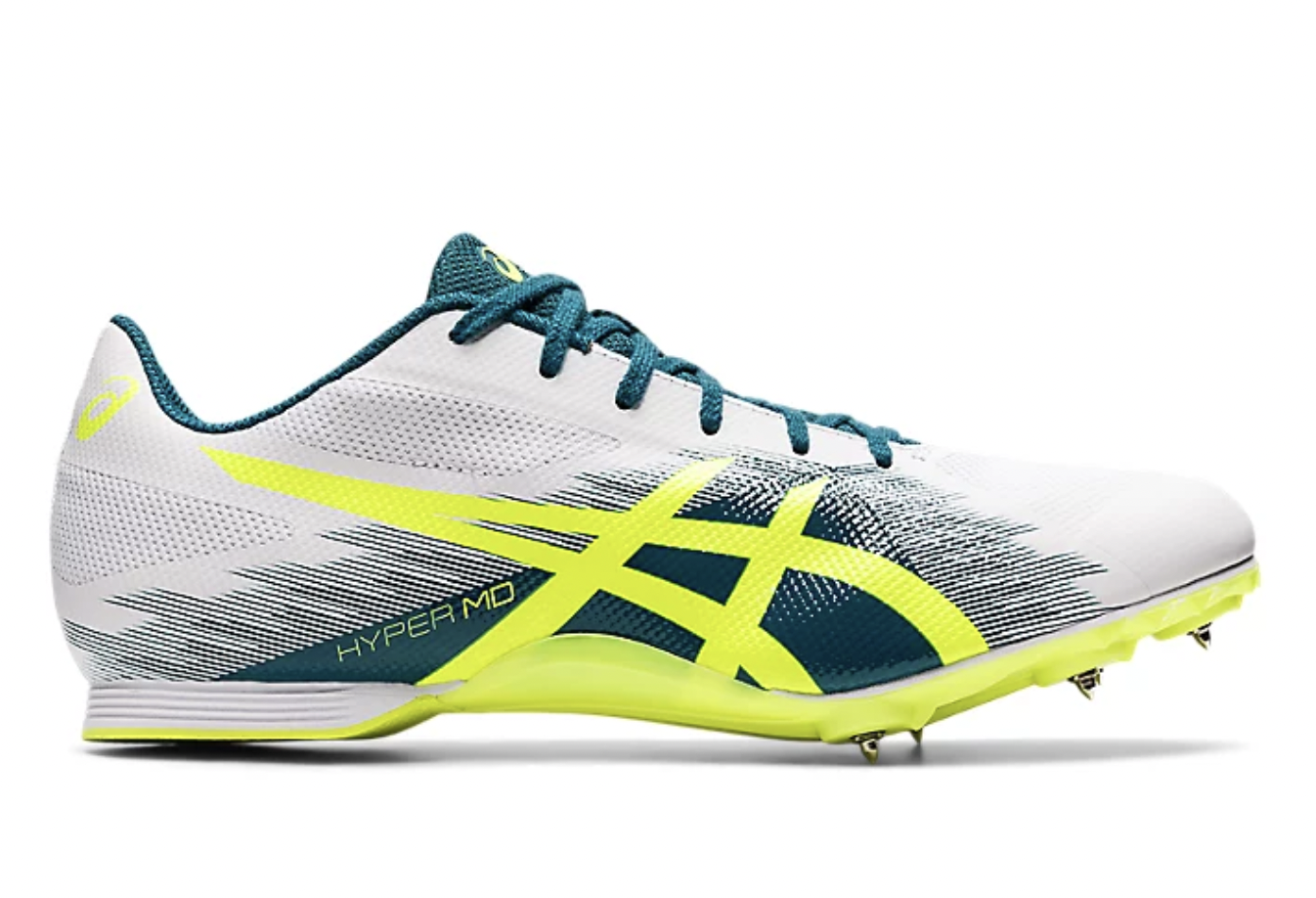 Asics Hyper MD 7 | Unisex | White Safety Yellow