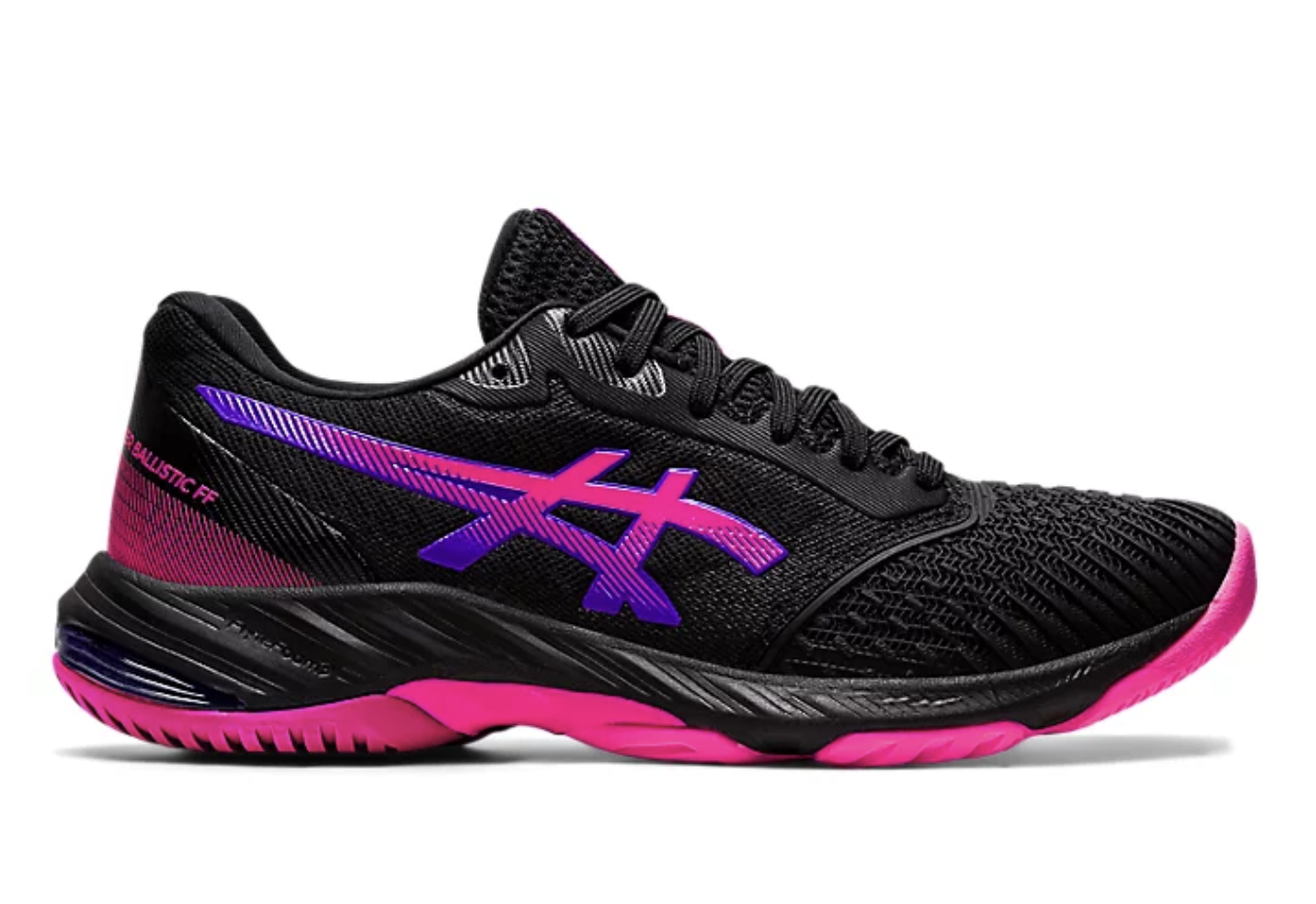 Asics Netburner Ballistic FF 3 | Womens | Black Pink Glo