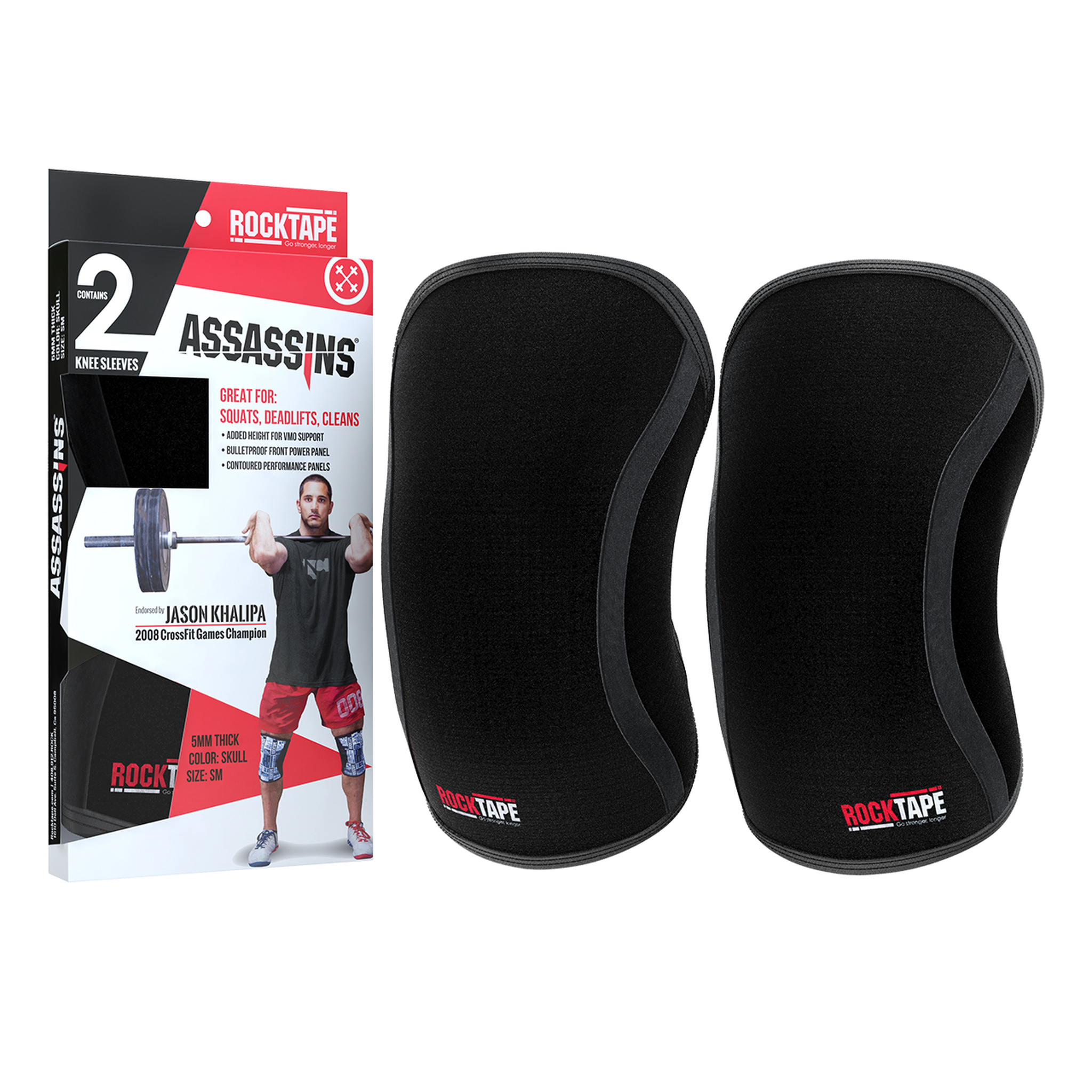 RockTape Assassins Knee Sleeve 7mm