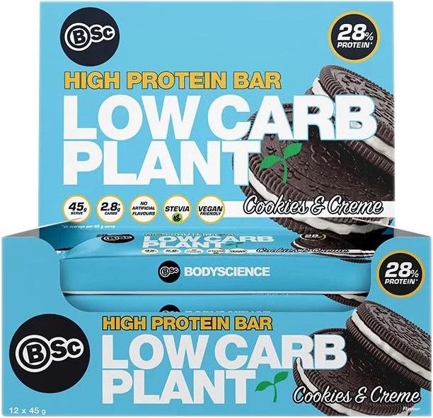 Body Science BSc High Protein Low Carb Plant Bar