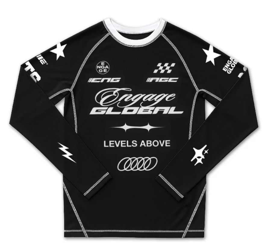 Engage Pit Crew Long Sleeve Rash Guard