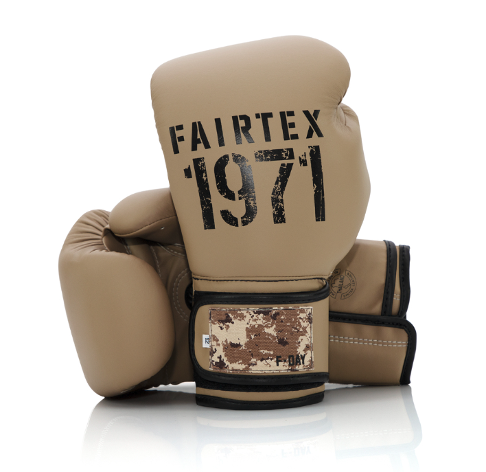 Fairtex BGV25 F-Day 2 Army Boxing Gloves