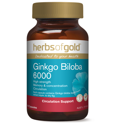 Herbs of Gold Ginkgo Biloba 6000