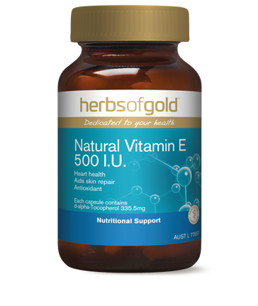 Herbs of Gold Natural Vitamin E 500IU