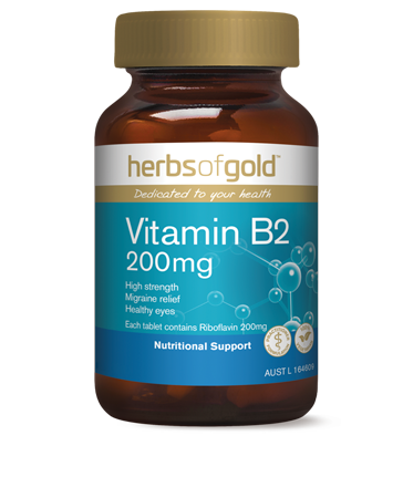 Herbs of Gold Vitamin B2 200mg