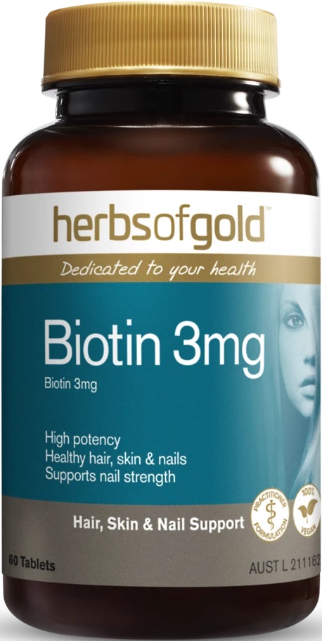 Herbs of Gold Biotin 3mg