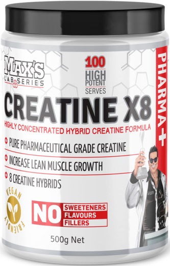 Maxs Lab Series Creatine X8