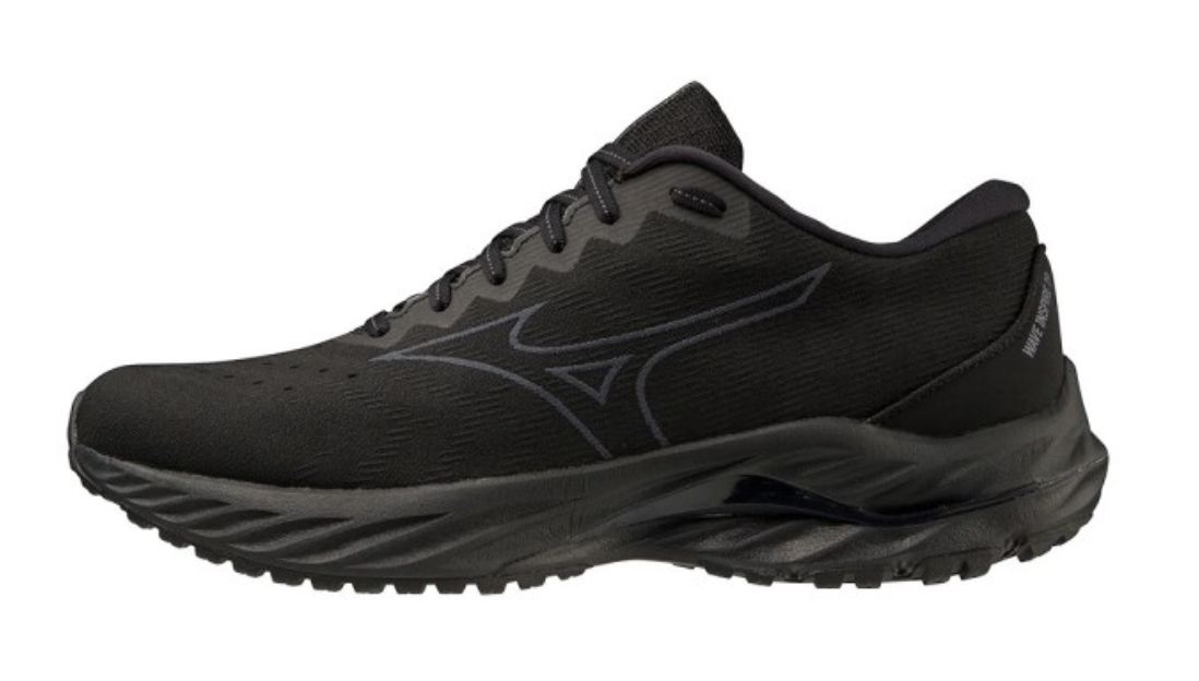 Mizuno Wave Inspire 19 SSW (2E) | Mens | Black Stormy Weather Ombre Blue