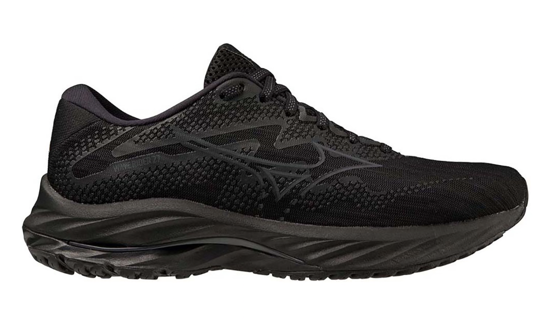 Mizuno Wave Rider 27 D | Womens | Black Ebony Black