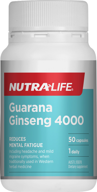 Nutra-Life Guarana Ginseng 4000