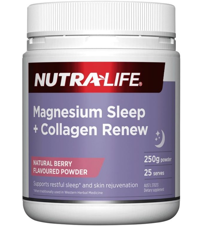 Nutra-Life Magnesium Sleep + Collagen Renew