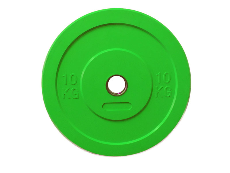 Coloured Olympic Bumper Plate