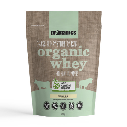 Proganics Organic Whey Grass Fed