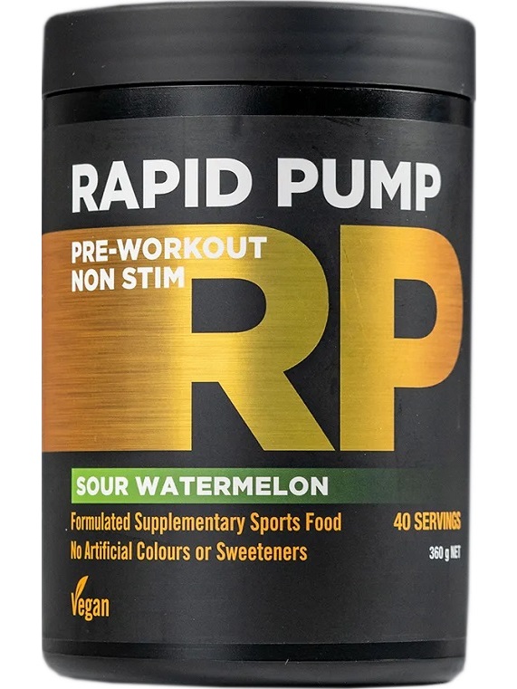 Rapid Supplements Rapid Pump Non Stim Pre