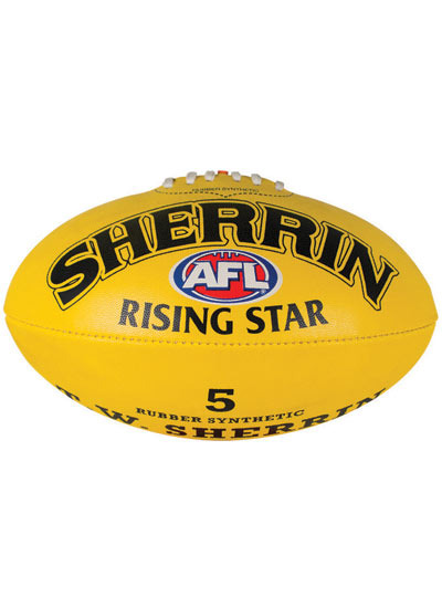 Sherrin Rising Star Synthetic Aussie Rules Football