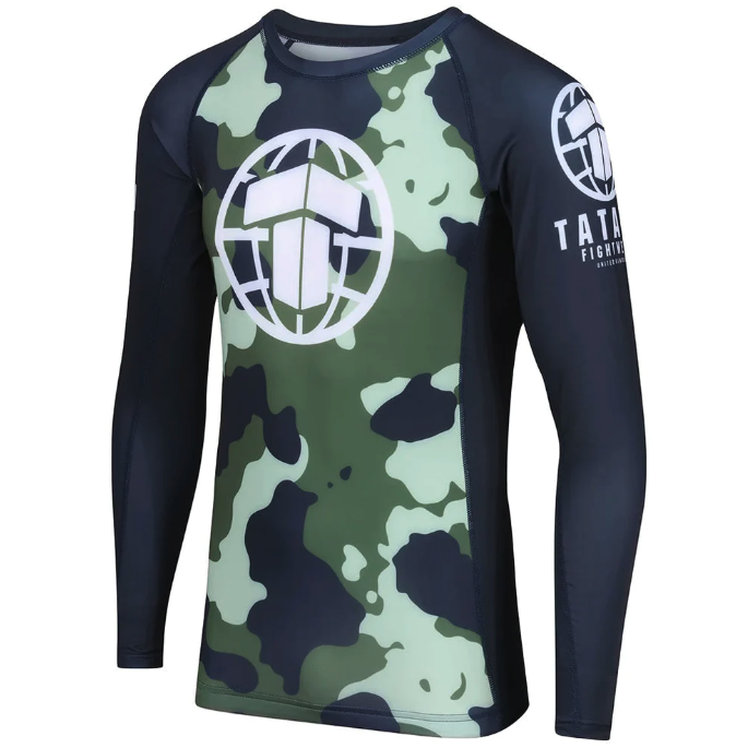 Tatami MTP Long Sleeve Rashguard - Green Camo